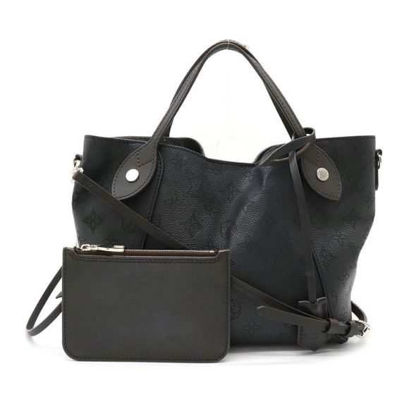 Louis Vuitton Mahina Hina PM Shoulder Bag Leather Noir Black - Picture 1 of 7